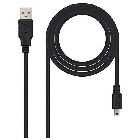 Cavo USB Startech USB A/Mini USB B, L. 1m, col. Nero