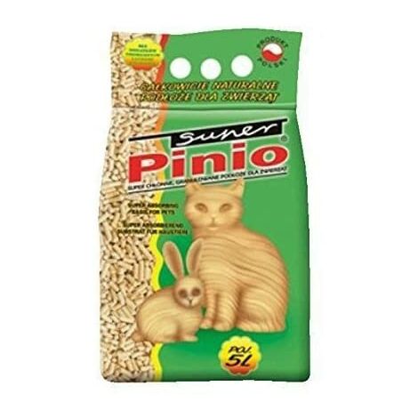 Super Pinio Unscented Wood Pellets Sacco della spazzatura, 5 litri