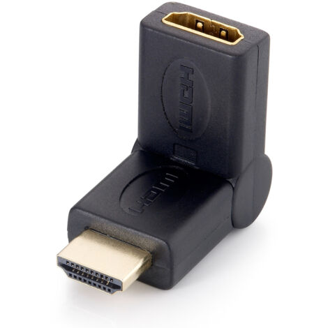 Adattatore hdmi equip maschio - hdmi femmina girevole 45º 118911 (1/3)