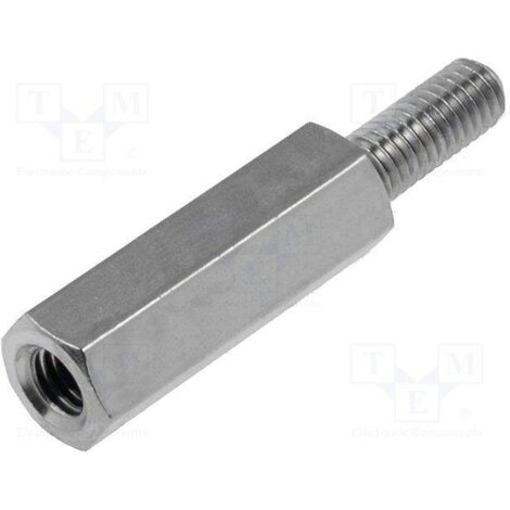 Distanziatore esagonale in metallo M-H 15mm Metrica 3