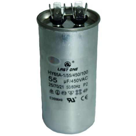 Aria condizionata Condensatore 55uf 450v 50x100mm 55mf450v/aria