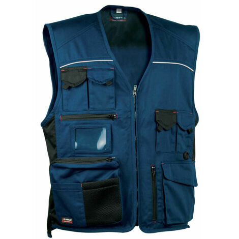 Gilet esperto blu navy nero cofra taglia 48 (1/3)