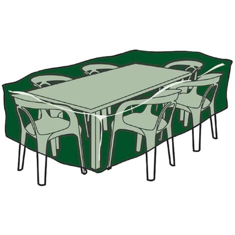 Custodia Protettrice Altadex Mobili da giardino Verde Poliestere Plastica 205 x 325 x 90 cm (1/2)