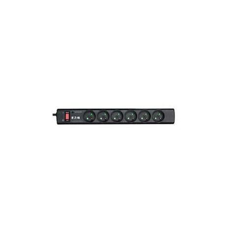CRST Ciabatta Multipla 8 Uscite In Metallo Con Protezione Sovratensioni 1800J, 2 USB, Cavo 9 Piedi