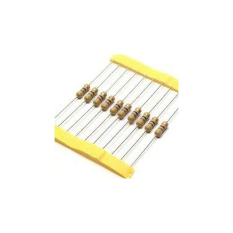 Resistenza Carbonio 1k 1/2w 5% Dimensioni 3,2x9mm Assiale 1k1/2w/carbonio