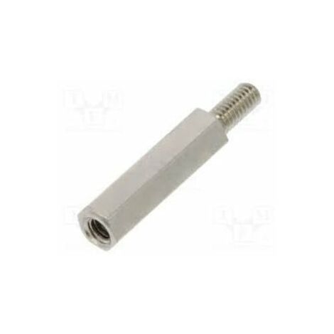 10 Boccole Riduttori Da Filetto Maschio 2,5 Cm A Femmina 1,27 Cm In PVC Bianco Per Irrigazione E Raccordi Tubi - 2