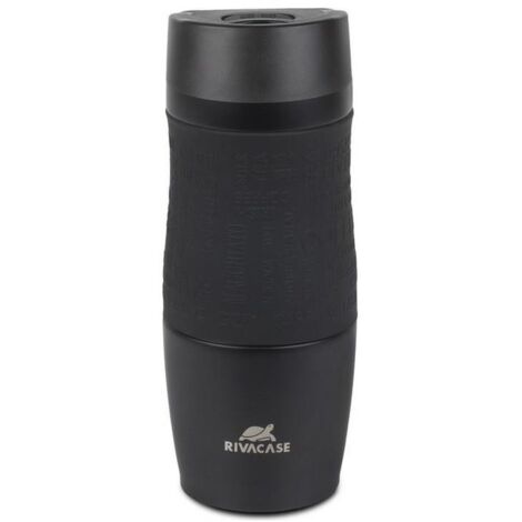 Tazza da viaggio sottovuoto nera opaca, 0,38 l (1/5)