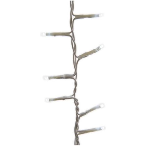 Novaliv Stella Di Natale A LED 3D 25 Cm – Bianca, Per Esterni, Cavo 5 M Con Trasformatore, 18 Punte