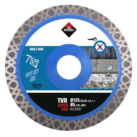 Disco diamantato tvr 125 superpro r30987 rubi