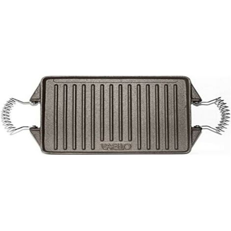 Teglia Rettangolare In Ghisa OUNONA | Antiaderente Per BBQ E Forno | 30x25x3.5 Cm