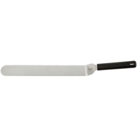 Arcos Serie 2900 – Spatola Da Cucina Professionale, Lama In Acciaio Inox Nitrum 125x120 Mm, Manico In Polipropilene Nero - 2