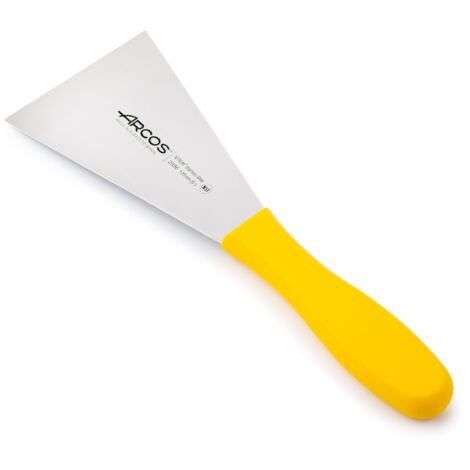 ARCOS - Serie 2900 - Spatola Cucina - Lama Acciaio Inossidabile Nitrum 250 Mm - Manico Polipropilene Colore Nero