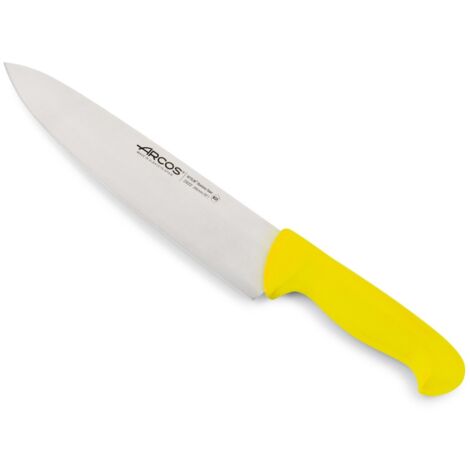 Coltello Da Pasticcere Arcos Colore - Prof. 293624 In Acciaio Inox Nitrum E Mango Ergonomico Bianco Polipropilene E Lama 35 Cm 36644492