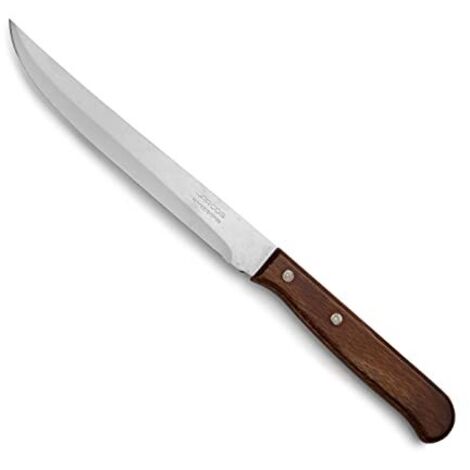 Coltello da cucina Arcos Latina 100600 in acciaio inox Nitrum e mango legno compresso con lama 13 cm in scatola