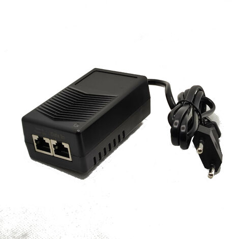 10 Iniettori POE Passivi - Adattatore Power Over Ethernet, 12V DC, Per Telecamere IP, Colore Bianco - Foto 3