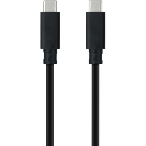 Cavo Usb 3.1 Gen2 da Usb-c a Usb-c 1,5 m nero Nanocable 10.01.