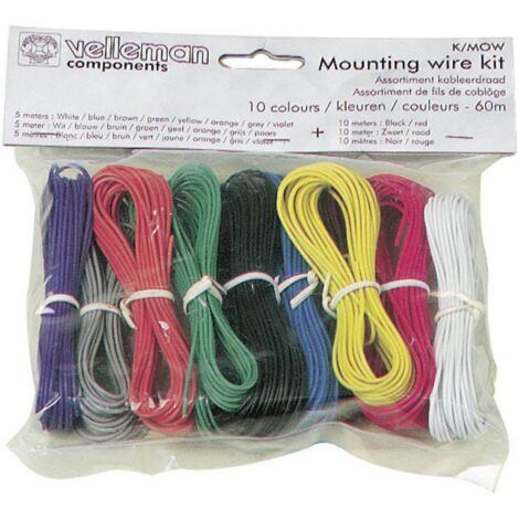 Set di cavi - 10 colori - 60 m - multifilamento (1/2)