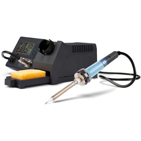 Stazione di saldatura con lcd ed elemento riscaldante in ceramica - 48 w - 150-450 °c