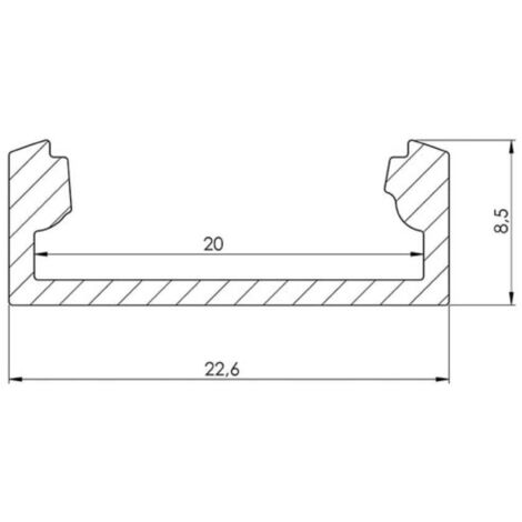 Guarnizione In PVC Per Profilo Alluminio 8 Mm – Striscia Morbida Antipolvere, Lunghezza 10 M, Nera