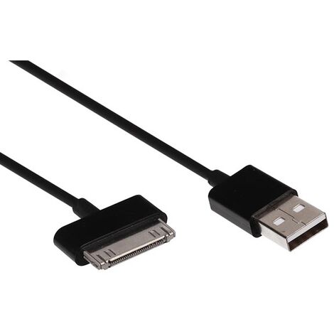 cavo apple® - da 30 pin (maschio) a usb 2.0 a (maschio) - colore nero - 1 m (1/2)