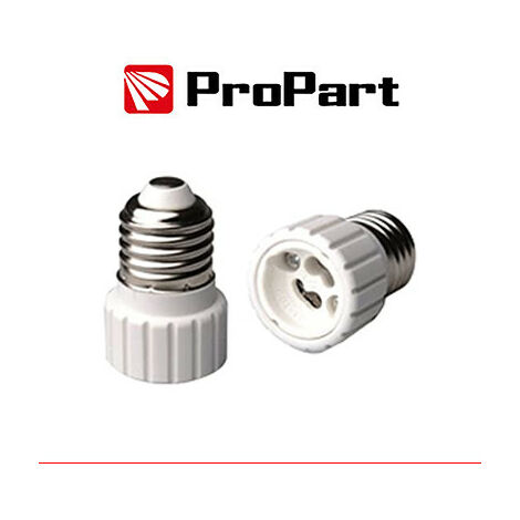 Acouto Adattatore Lampada Da B22 A E27 (5 Pezzi) - Convertitore Maschio/Femmina In PC Ignifugo, Portalampada Per Lampadine E27