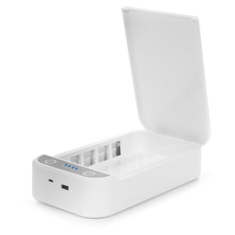 Box sterilizzatore portatile con luce ultravioletta e aromaterapia