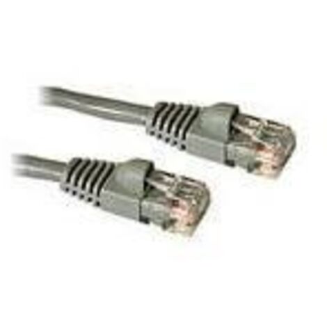 CABLES TO GO Cavo patch potenziato Cat5E 350Mhz Snagless - Cavo patch - Rj-45 (M) - Rj-45 (M) - 5 M - (Cat 5E) - Stampato, intrecciato, non intrecciato, non intrecciato, rivestito - Grigio (1/4)