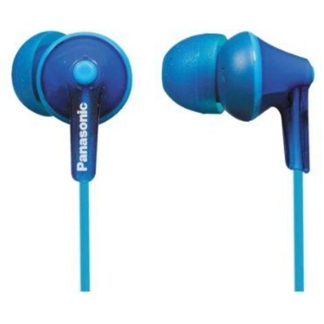 Panasonic RP-HJE125E-A Cuffie auricolari a filo, In-Ear, suono stereo per cellulari, MP3/MP4, design confortevole, magnete al neodimio da 9 mm, blu (1/5)