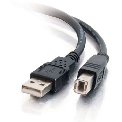 Cavo USB 2.0 APM 3 Metri, Tipo A Maschio / B Maschio, Nero, Per Stampante E Periferiche, Robusto E Garantito 2 Anni