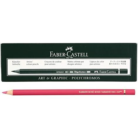 Faber-Castell Matite Colorate Polychromos, 12 Pezzi, 1 set
