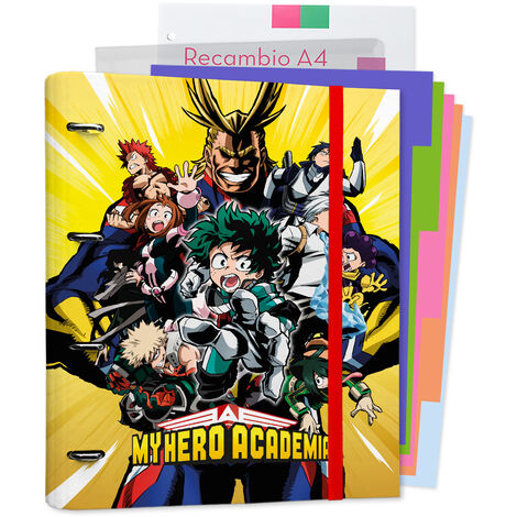 Carpeblock 4 anelli premium my hero academia