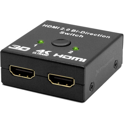 Adattatore Switch Bidirezionale 2.1 Uhidka - Compatibile 8K 60Hz, 2 Porte, Plug & Play