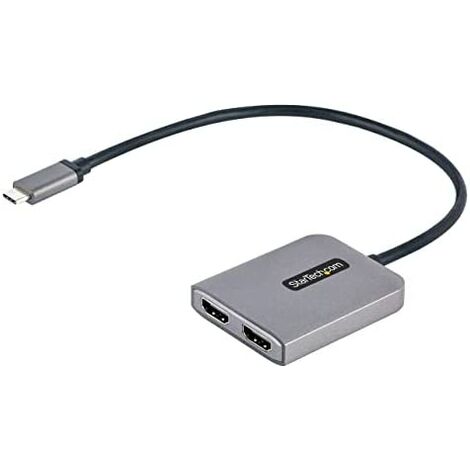 Adattatore USB C A Doppia HDMI Fairikabe 4K 60Hz | Display Esteso, Dock Station, Per Windows E Mac - 2