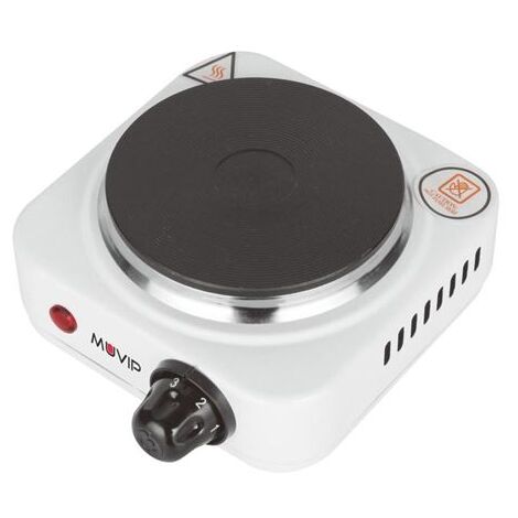 Trade Shop - Fornello Elettrico Con Doppia Piastra Termostato 2500 Watt
