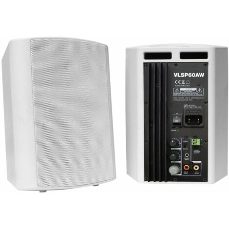 VivoLink VLSP60AW - Set di diffusori attivi, colore bianco