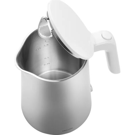 Zwilling Enfinigy Bollitore elettrico in vetro bianco 1,7L 1850W