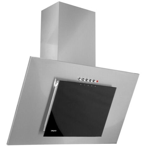 Akpo wk-4 nero eco 60 a parete grigio, vetro nero (1/5)