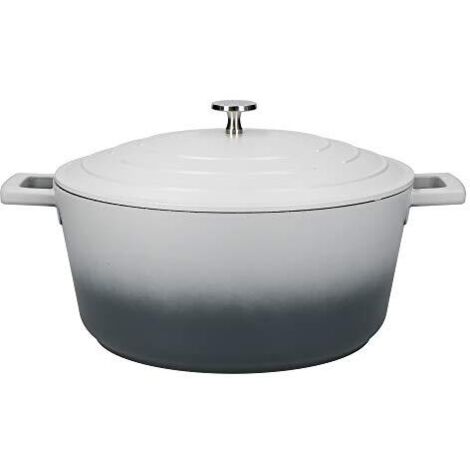 MasterClass MCMCRD28GRY Casseruola grande con coperchio, alluminio (1/4)