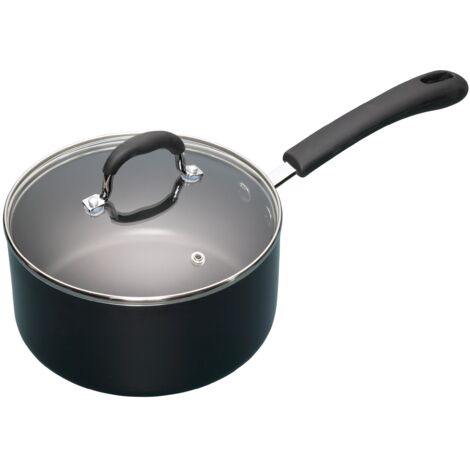 MasterClass Casseruola in alluminio antiaderente con coperchio, 20 cm (8") (1/3)