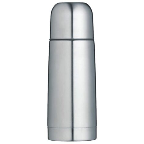 KitchenCraft MasterClass Thermos in acciaio inox, mantiene la temperatura di cibi e bevande, freddi e caldi, argento, 300 ml (1/3)