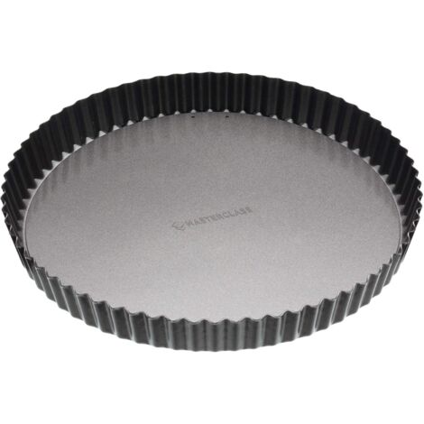 Kitchen Craft Master Class - Stampo per flan (teglia per quiche grande/antiaderente con base rimovibile, 28 cm) (1/5)