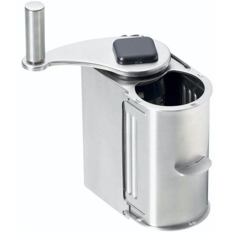 Grattugia per parmigiano KitchenCraft World of Flavours in confezione regalo de, acciaio inox, 10,5 x 5 x 15 cm