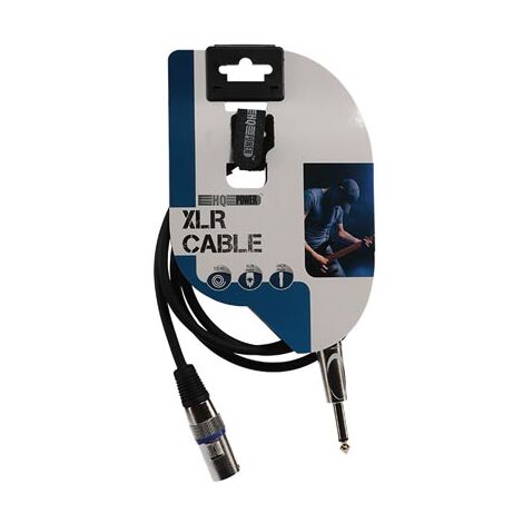 Cavo xlr - connettore audio xlr maschio / 6,35 mm maschio - mono - 1,5 m