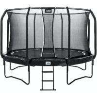 Trampolino Salta Prima Classe da 251 cm con Telaio Robusto e Sicurezza Ottimale