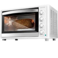 Forno a convezione con spiedo rotatorio da 46 litri di capacità e 12 modi di cucinare.