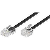 Cavo telefonico modulare, conduttore di alluminio placcato di rame (CCA), Spina RJ45 (8P4C) Spina RJ11 (6P4C). Lunghezza del Cavo 6 m