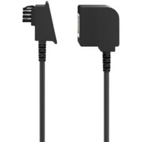 Cavo di prolunga TAE-F a 4 pin, conduttore di alluminio placcato di rame (CCA), Spina TAE-F Presa TAE-F. Lunghezza del Cavo 10 m