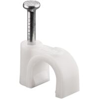 Ghiera Plastica Quadrata 30x30 mm. Borsa 100 unità