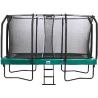 Salta Prima Classe - Trampolino (Rettangolare, 244 x 427 cm), Colore Verde