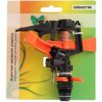SATURNIA Presa d'irrigazione settoriale regolabile in plastica 1/2" In plastica, Irrigazione Da Giardini / Prati